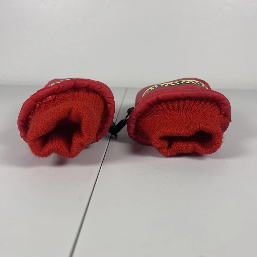 Vintage‎ Disney Aladdin Red Gloves Mittens Winter Kids